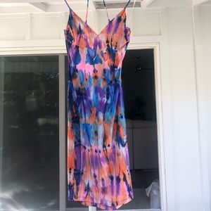 Nasty Gal Dresses - Brand New Tie Dye Sexy Strappy Dress Nasty Gal Dresses - Brand New Tie Dye Sexy Strappy Dress